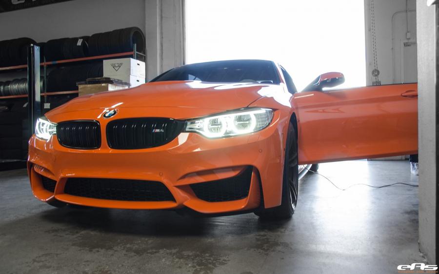  BMW M4 Convertible Individual Fire Orange by EAS 2016 года  (фото 5 из 25)